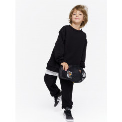 LF kids, костюм облегченный  "Sweatshirt" ( цвет черный).  Арт.  D005