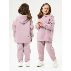 LF Kids, костюм "Over Comfort" с начесом, цвет пудра