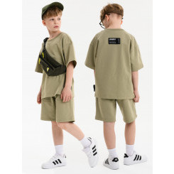 LF kids, костюм летний на подростка Цвет оливка
