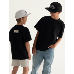 Футболка oversize от LF Kids, цвет черный