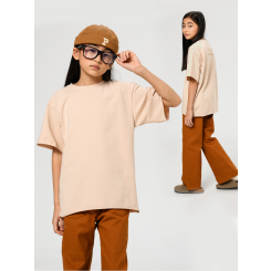 Футболка oversize от LF Kids, цвет кремовый